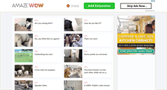 Desktop Screenshot of amazewow.com